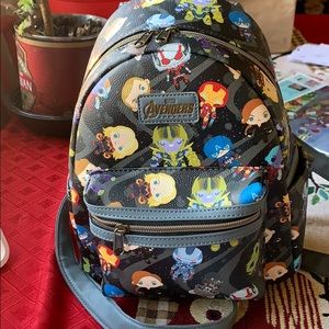 Chibi avengers loungefly backpack
